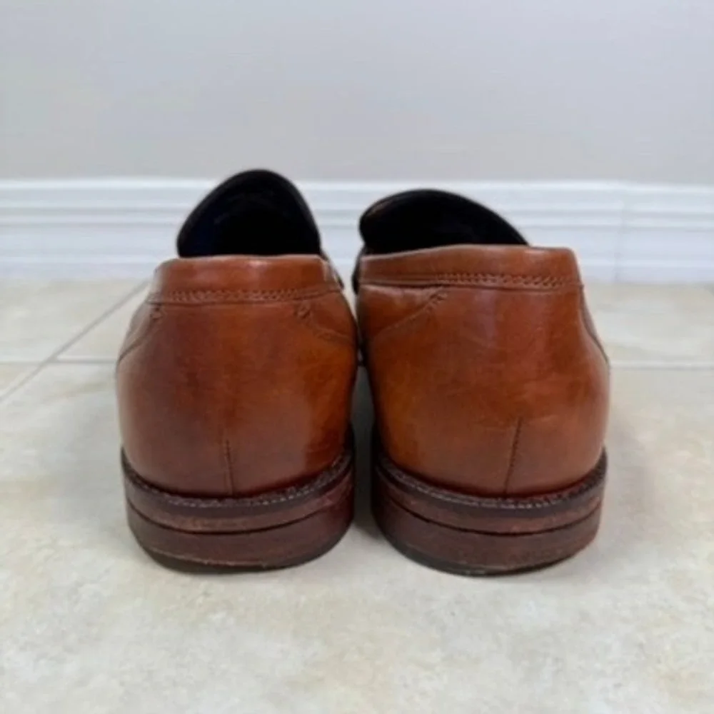 Cole Haan Penny Loafer Mens 11 M British Tan Leather C29038 Moc Toe Dress Shoes